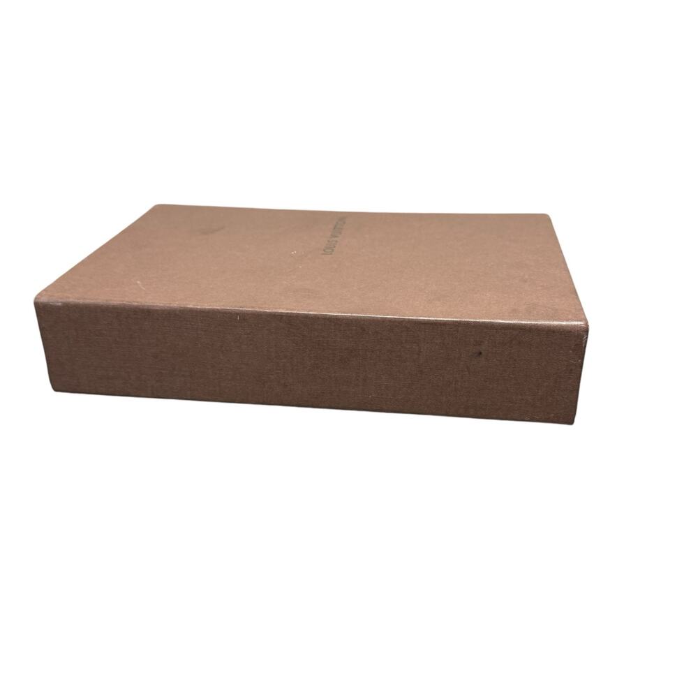 Louis Vuitton Empty Rectangular Brown Gift Box Le… - image 6
